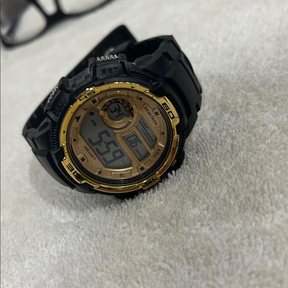 Armitron Black and Gold Chronograph Watch - Picture 2 of 5